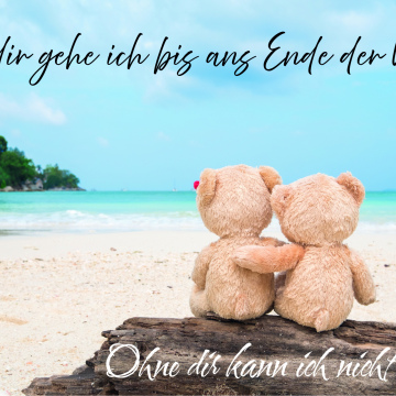Mit dir gehe ich bis ans Ende der Welt