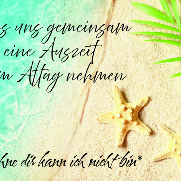 Lass und Gemeinsam eine Auszeit vom Alltag nehmen