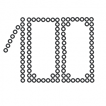 Gummringe Dart 100 Stück 