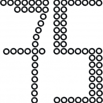 Gummiringe Dart 75 Stück